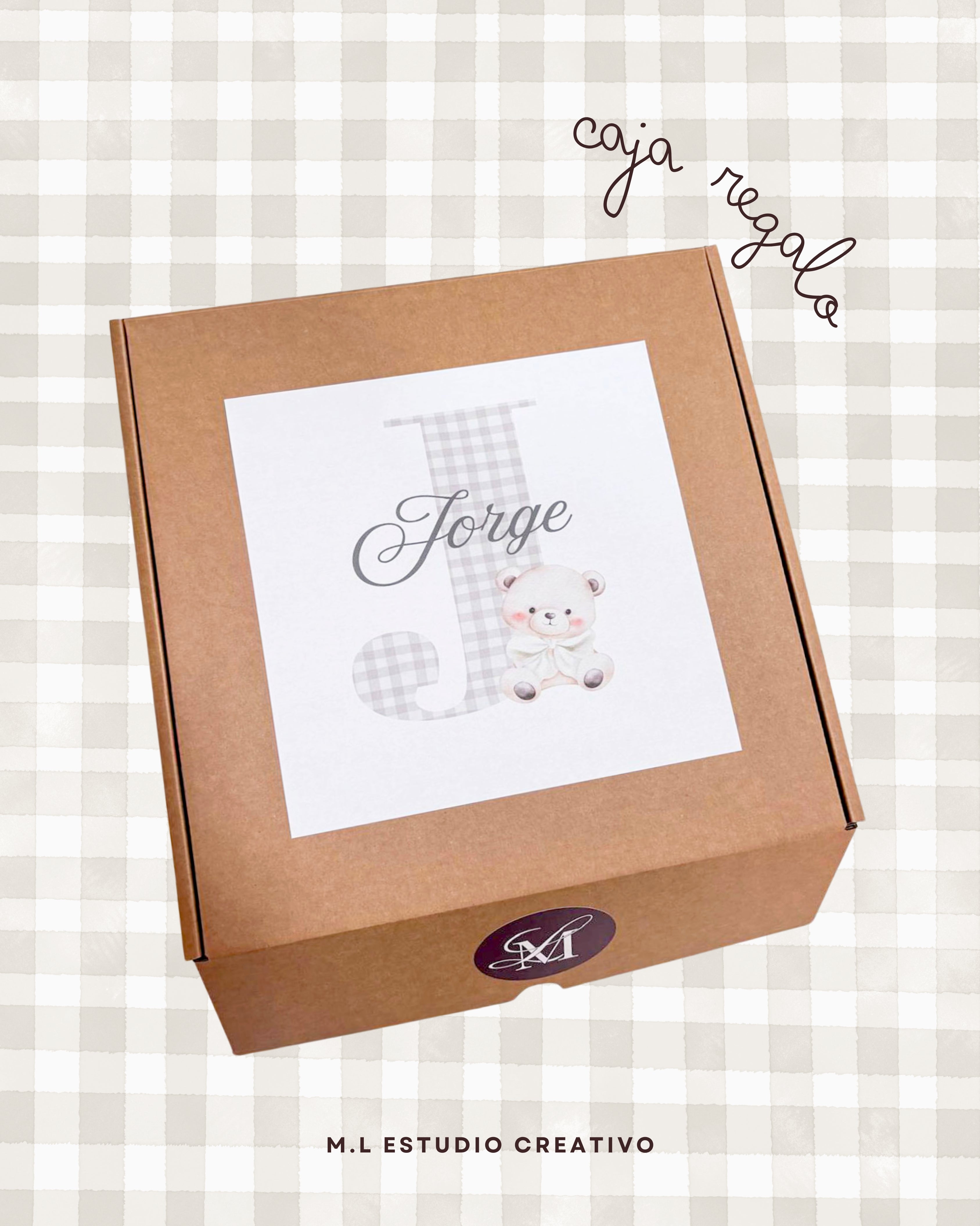 Pack caja regalo Osito