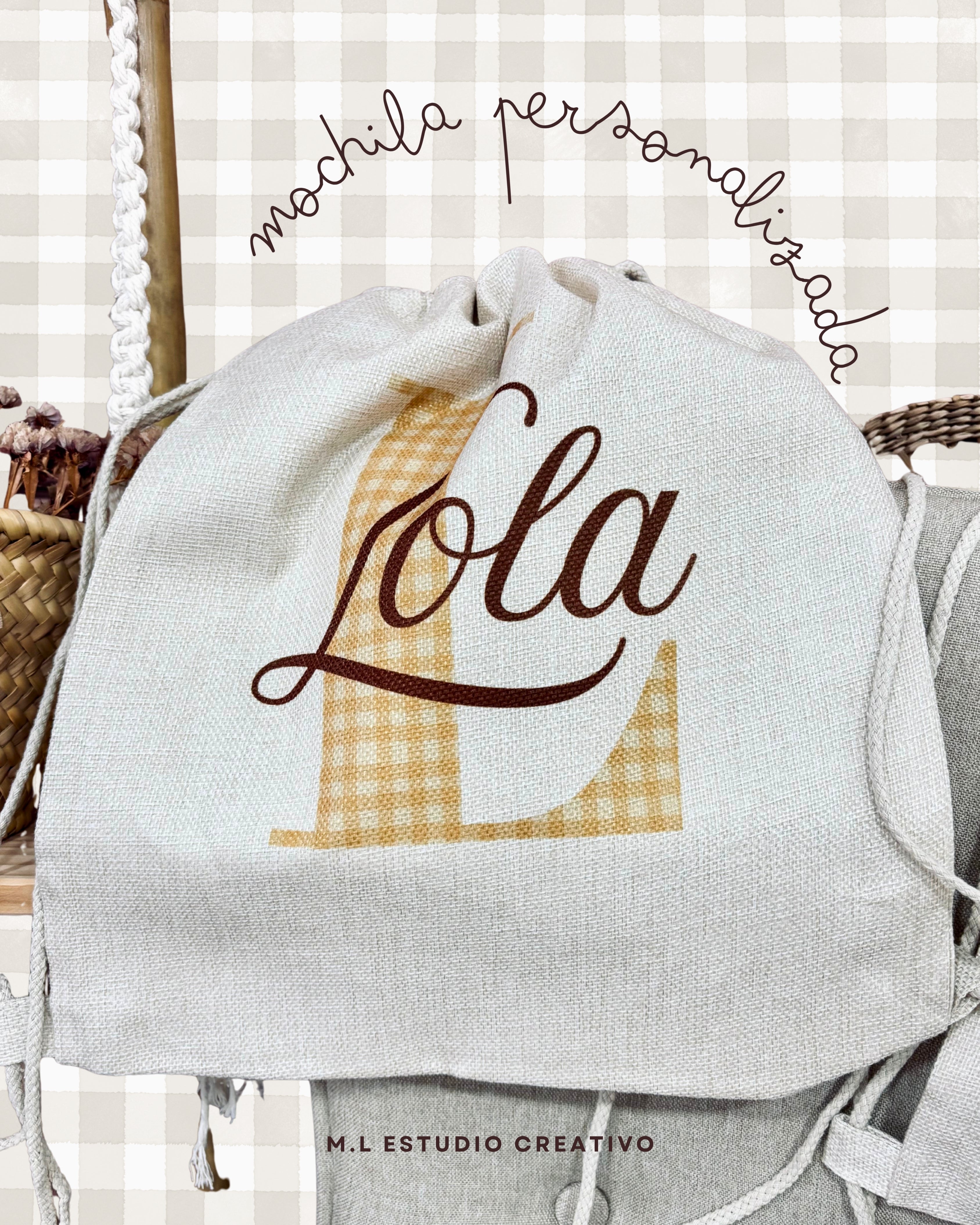 Mochila personalizada niño / bebé