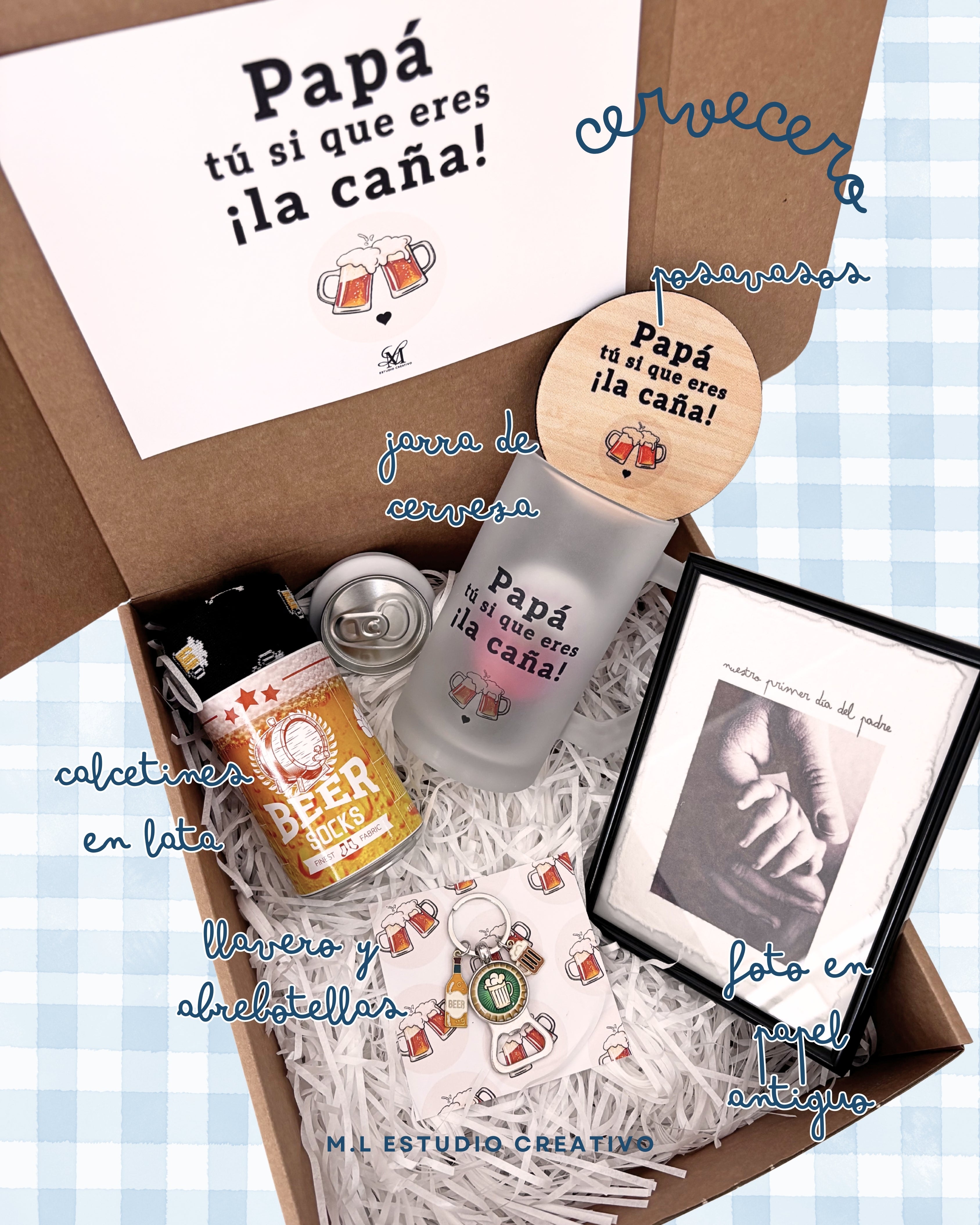 Caja regalo papá cervecero