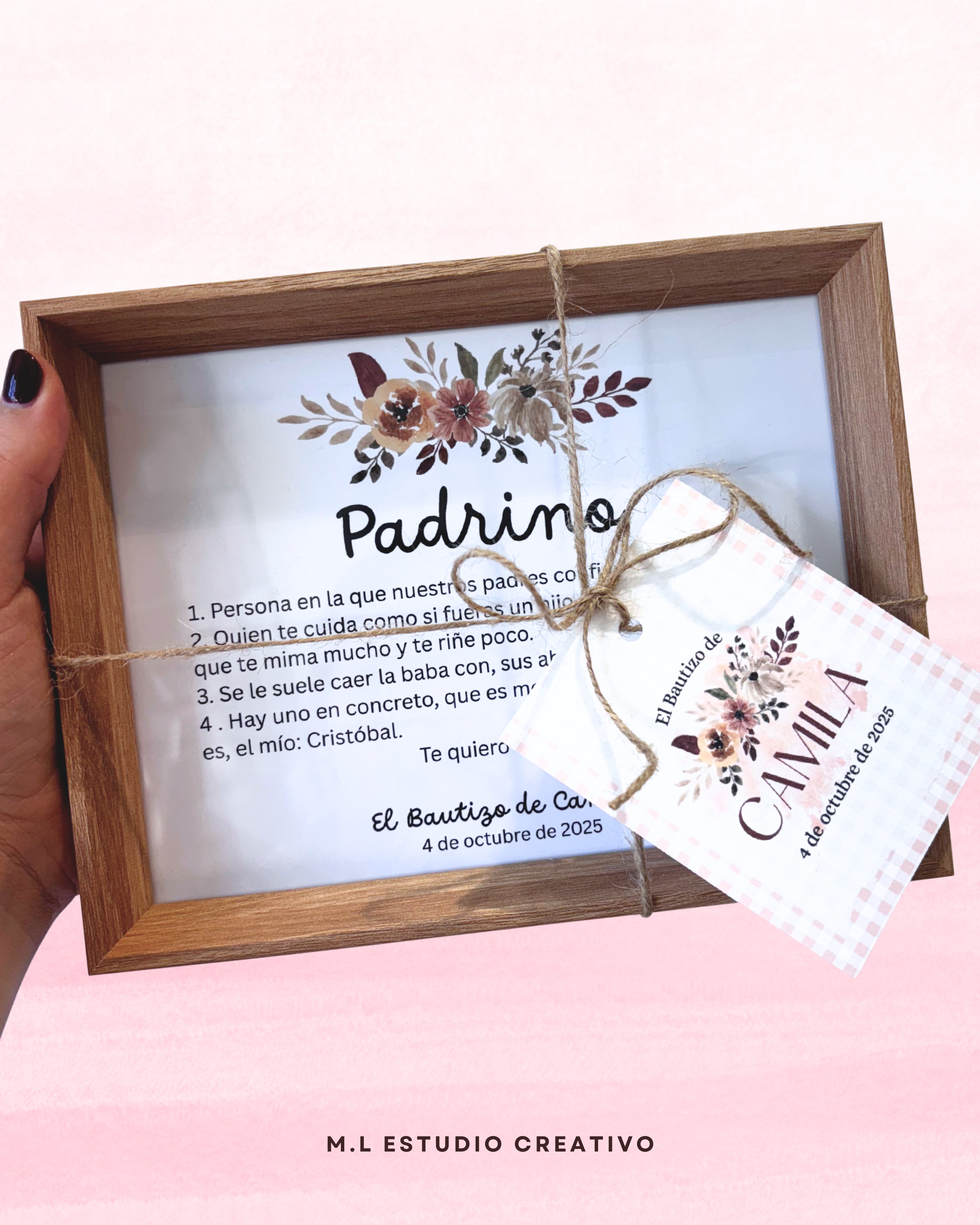 Lámina Madrina / Padrino