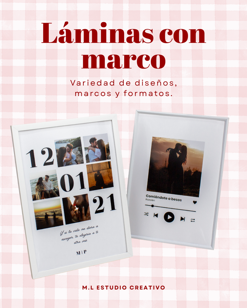Lámina y marco