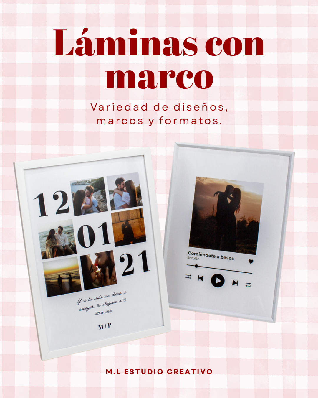 Lámina y marco