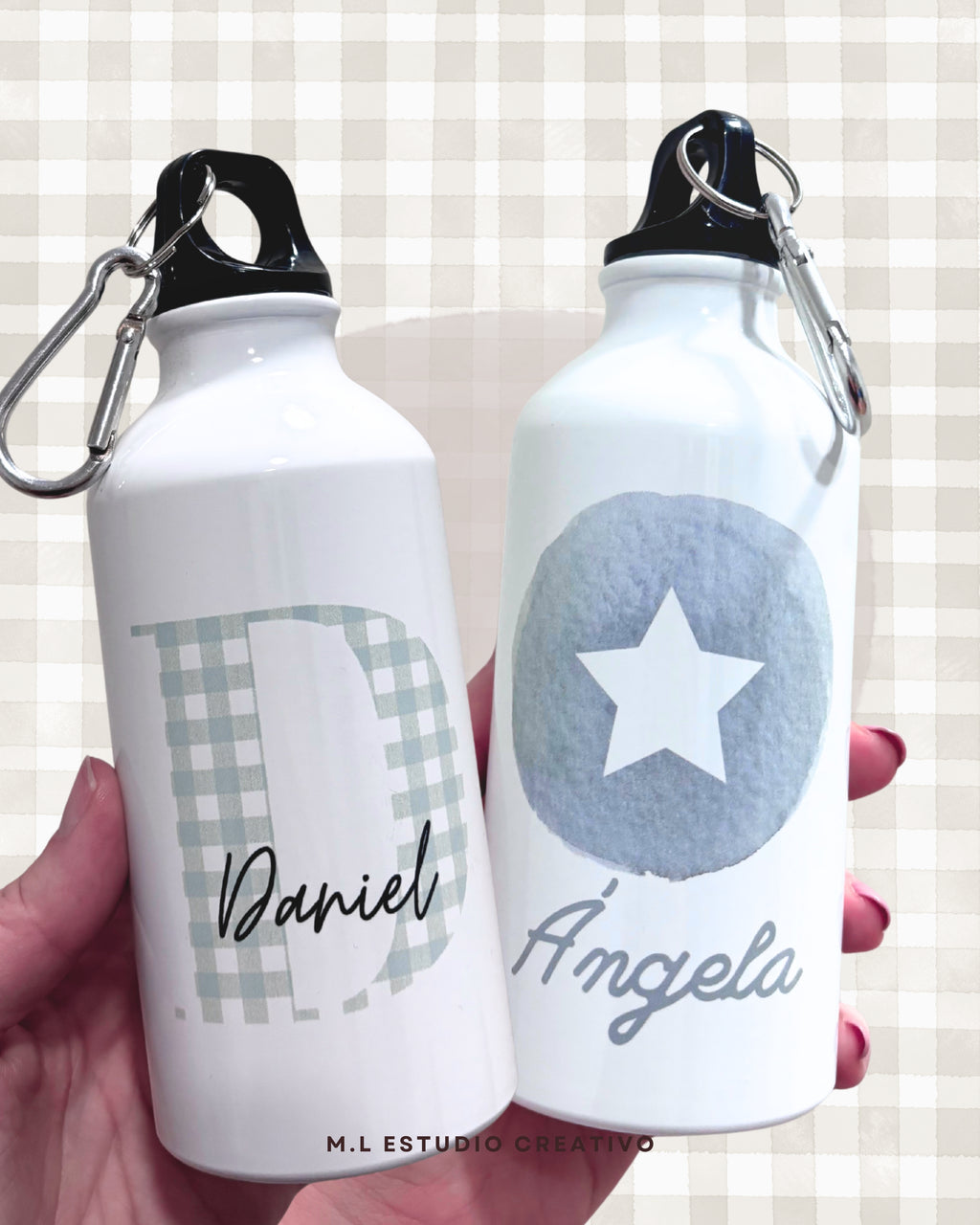 Botella pequeña personalizada