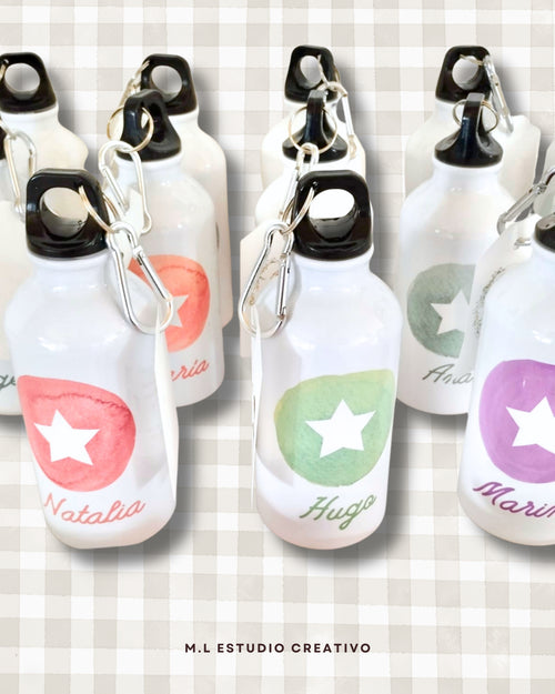 Botella pequeña personalizada